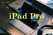 iPad Pro Mockup Set, an iPad Mockup by Best Pixels™ (Thumbnail 1 of 9)