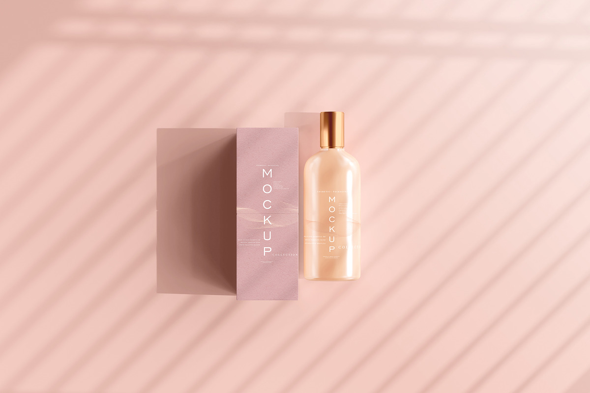 390+ Cosmetic Branding Mockup Scenes, a Cups & Container Mockup by pmvch (Photo 189 of 367)