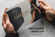 Landscape Brochure Mock-Up, a Print Template by Dikarte.Store (Thumbnail 1 of 9)