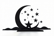 Crescent Moons and Star Silhouette, an Illustration by Amazin_art (Thumbnail 21 of 31)
