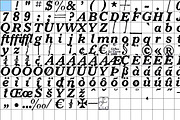 1906 French News Set, a Slab Serif Font by GLC Foundry (Thumbnail 5 of 9)