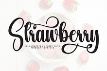 Strawberry | Script Font