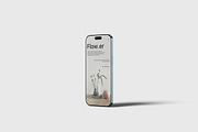 Phone 17 Air Mockup, an iPhone Mockup by scribrostudio (Thumbnail 3 of 14)