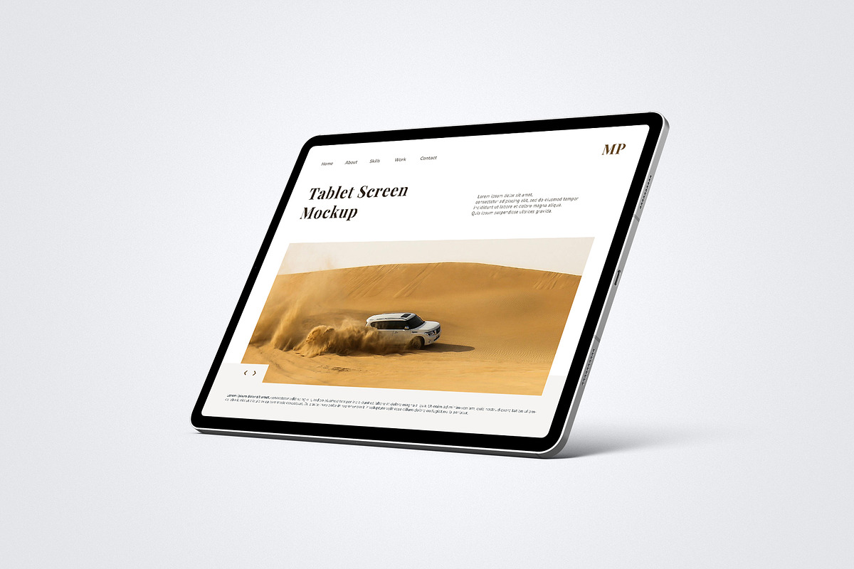 iPad / Tablet Screen Mockup, an iPad Mockup by Mockup Supper (Photo 13 of 14)