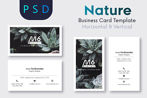 Nature Business Card Template- S39