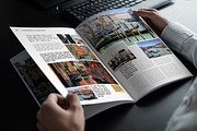 Travel Magazine Layout, a Magazine Template by Swayang (Thumbnail 18 of 23)
