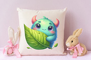Cute Funny Monster Sublimation, a Seasonal Illustration by RobertsArt (Thumbnail 3 of 7)
