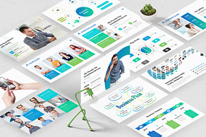 Company Profile Pitch Deck Keynote