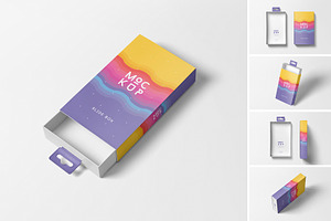 Slide Box Mockup