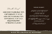 Stindle Organic Font Duo, a Script Font by Letterhend Studio (Thumbnail 9 of 10)