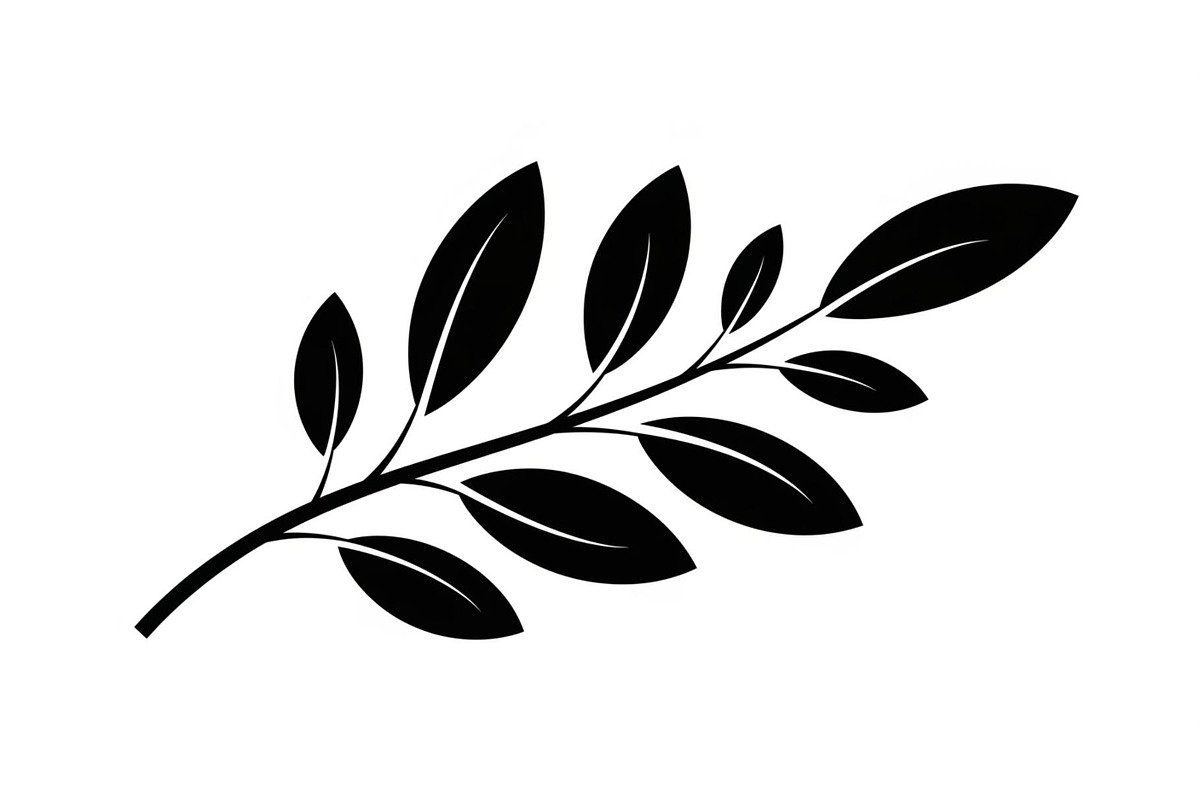 Botanical Leaf Silhouette Bundle, an Illustration by Creativeshirt (Photo 41 of 51)