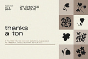 Folk Floral Motifs - Shapes & Masks, an Object Graphic by line & plane (Thumbnail 6 of 6)
