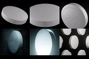 3D Tablet Pill Mockup, a Scene 3D Model by Dirtybarn (Thumbnail 2 of 2)