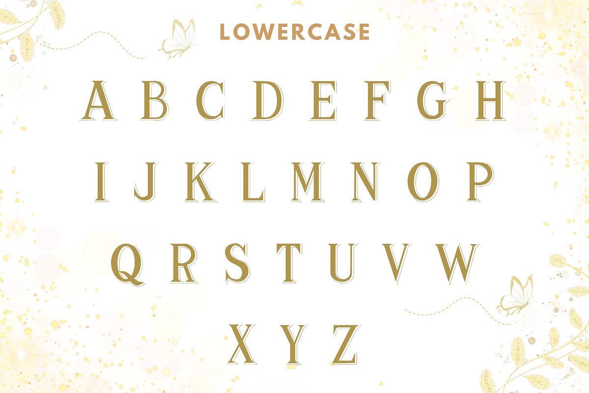 Amoura - Floral Monogram Font, a Symbol Font by AnningArts (Photo 7 of 7)