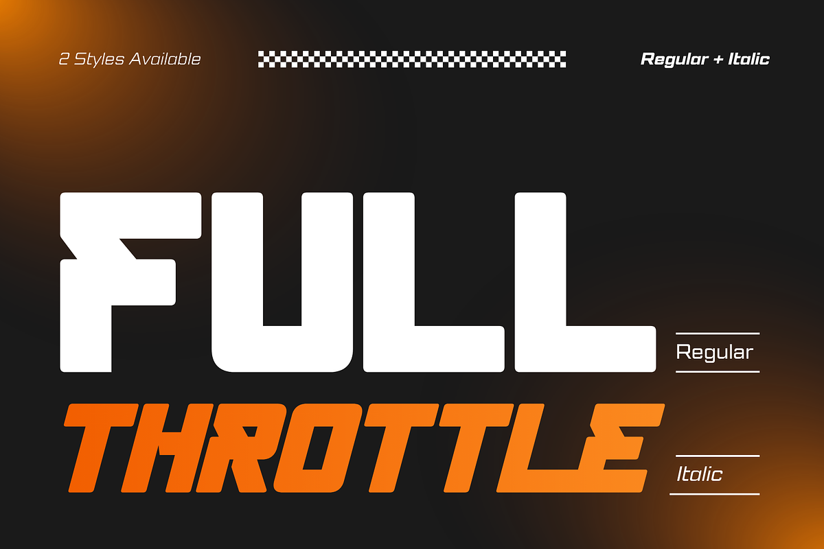 AxzerSports - Automotive Racing Logo, a Sans Serif Font by Nirmana Visual (Photo 9 of 15)
