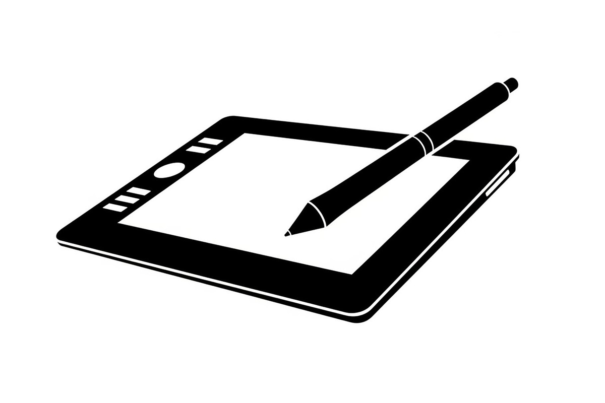 50 Graphic Drawing Tablet Vector Bun, an Illustration by Amazin_art (Photo 15 of 51)