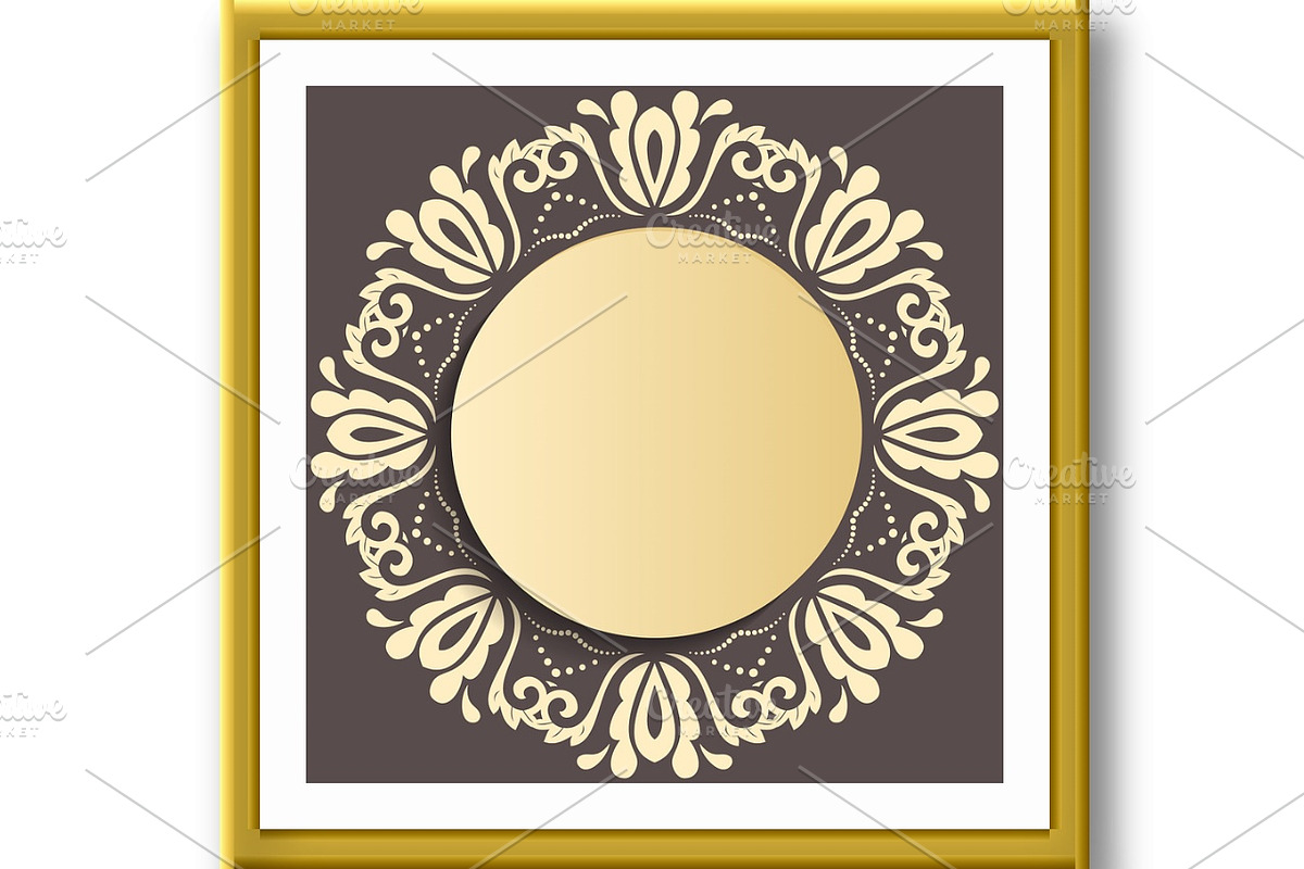 Winter Vector Round Frane With, an Object Graphic by FineArtStudio (Photo 3 of 3)