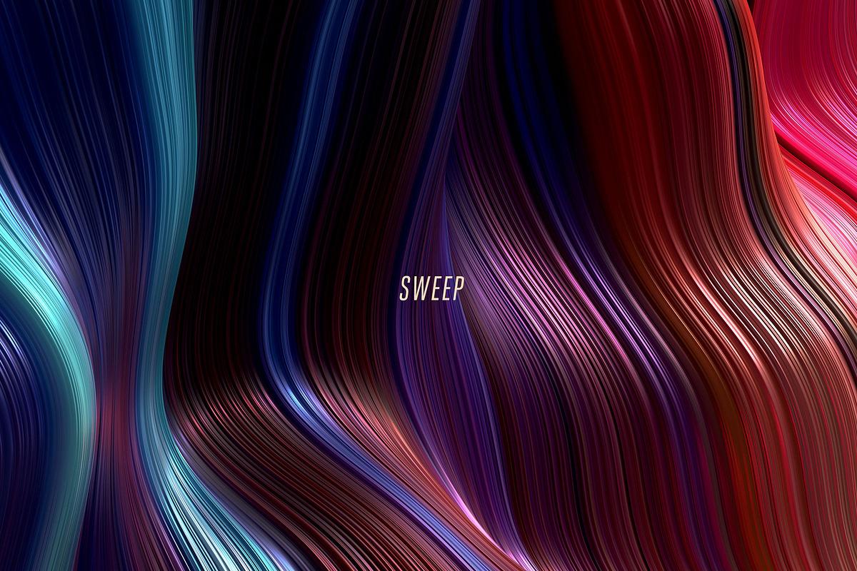 Fluid Lines Texture Bundle, a Texture Graphic by Chroma Supply