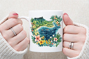 Watercolor Hawaii Clipart Bundle, an Illustration by Sublimation Artist (Thumbnail 5 of 6)