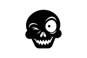 Skull & Crossbones Silhouette Vector, an Illustration by jahid234 (Thumbnail 10 of 51)