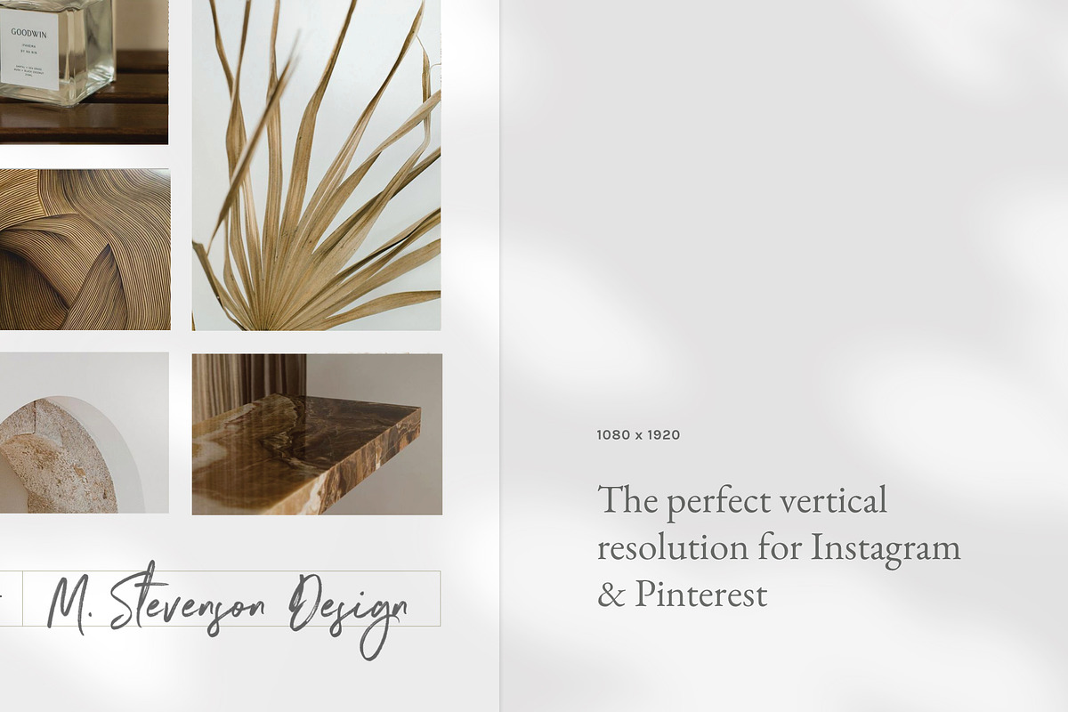 PIMA Photoshop Mood Board Templates, a Product Mockup by Loh Studio (Photo 4 of 9)