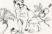 Jungle Saints: Tropical Line Art, an Object Illustration by Purple (Thumbnail 7 of 15)