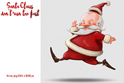 Santa Claus don't run too fast, an Illustration by Giordano Aita Graphics (Thumbnail 2 of 2)