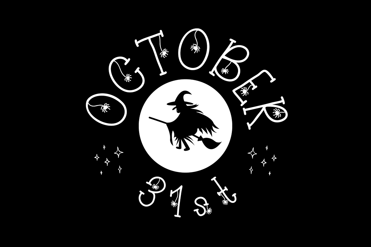 Creepily Crawling Halloween Font, a Serif Font by Dancing with Ink (Photo 17 of 21)