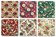 Vintage Chinese Digital Paper, a Texture Graphic by Dream Creation (Thumbnail 3 of 6)