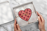 Color drawing hearts in doodle style, a Decorative Illustration by ExpressShop (Thumbnail 2 of 6)