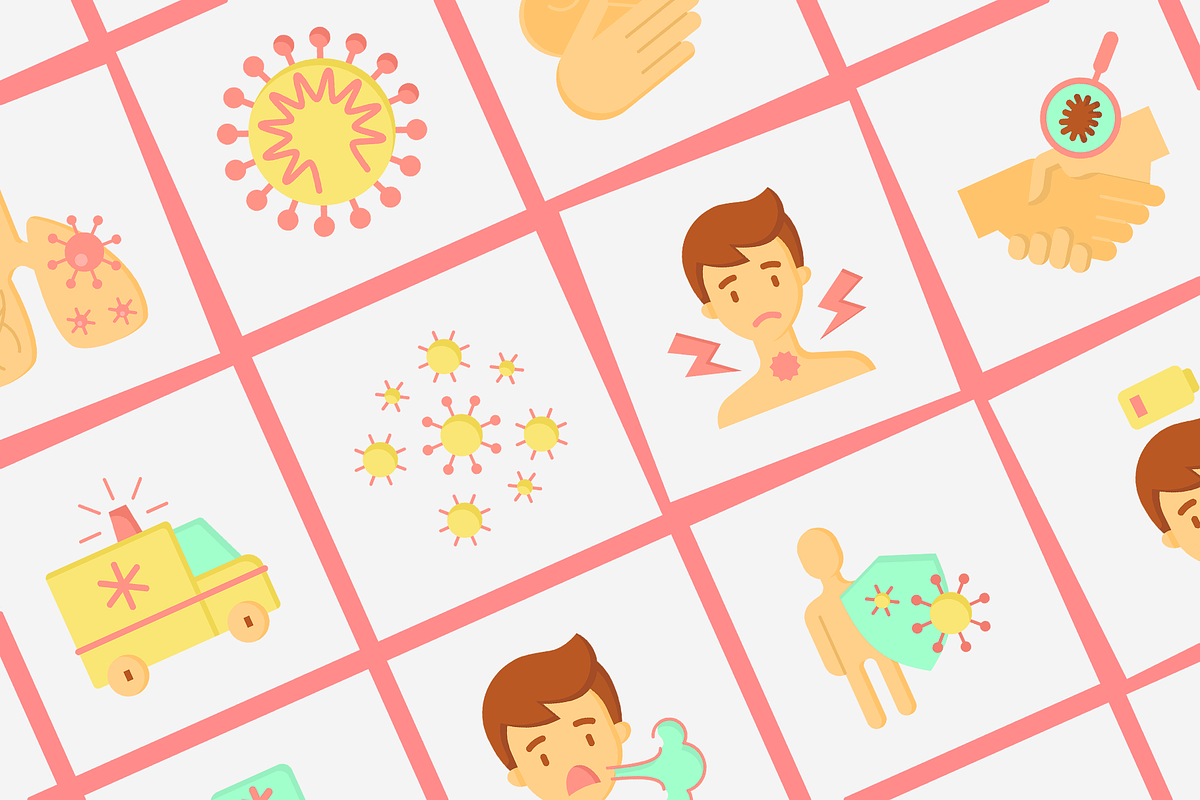 Coronavirus | 16 Flat Icons Set, an Icon by Alex Blogoodf (Photo 9 of 12)