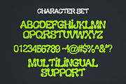 Grims Acid - Liquid Display Font, a Handwritten Font by figuree studio (Thumbnail 4 of 7)