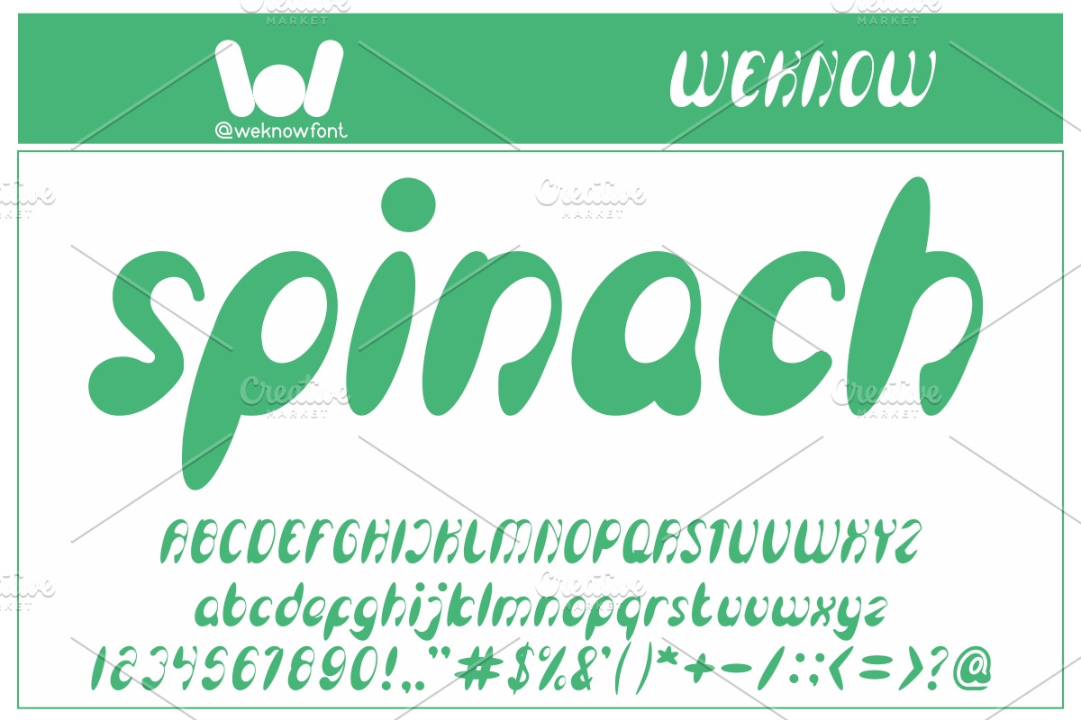 Enjoy the time font, a Font by weknow (Photo 1 of 5)