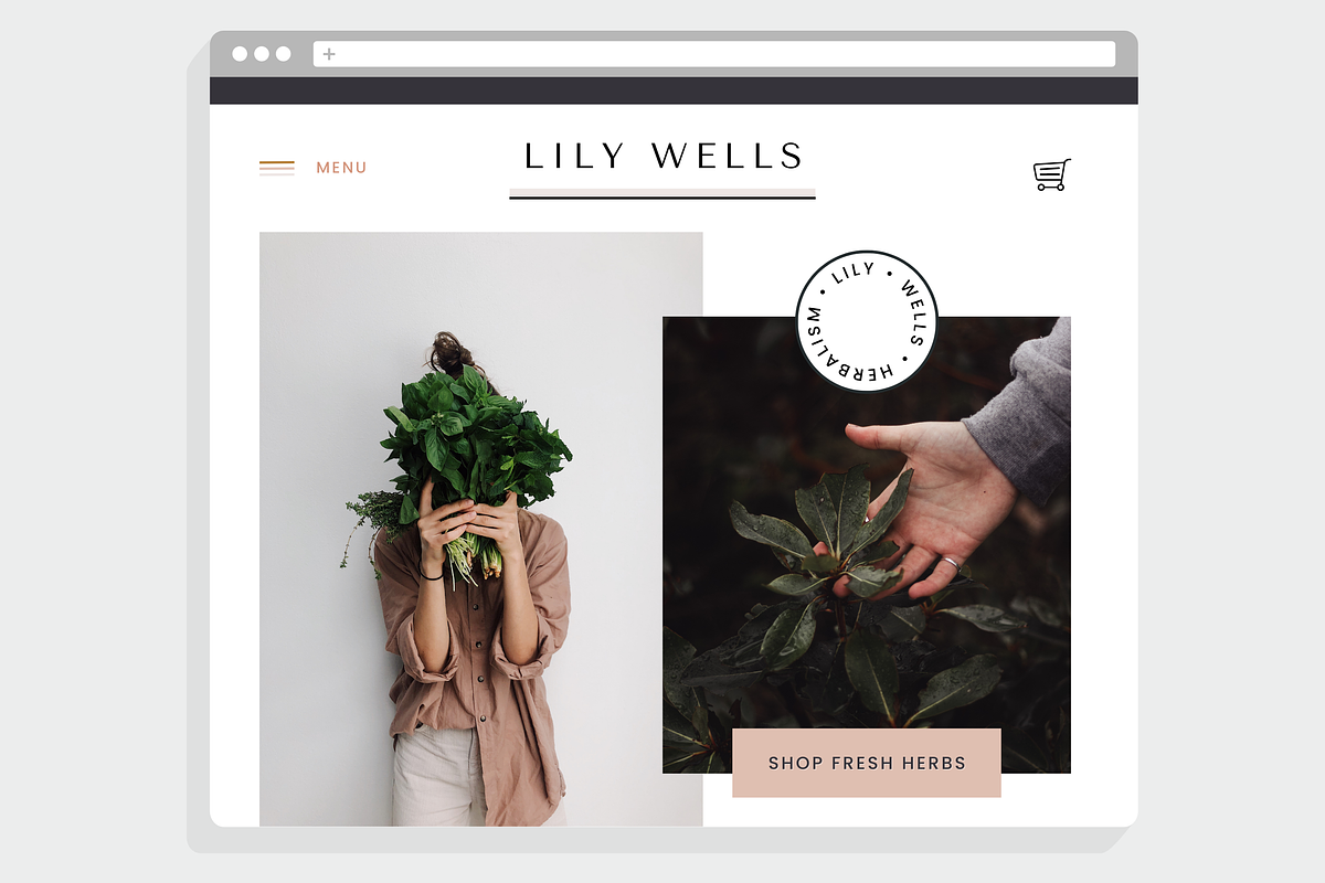 Modern Logo Template Canva, a Branding & Logo Template by Erin Cassidy (Photo 5 of 10)