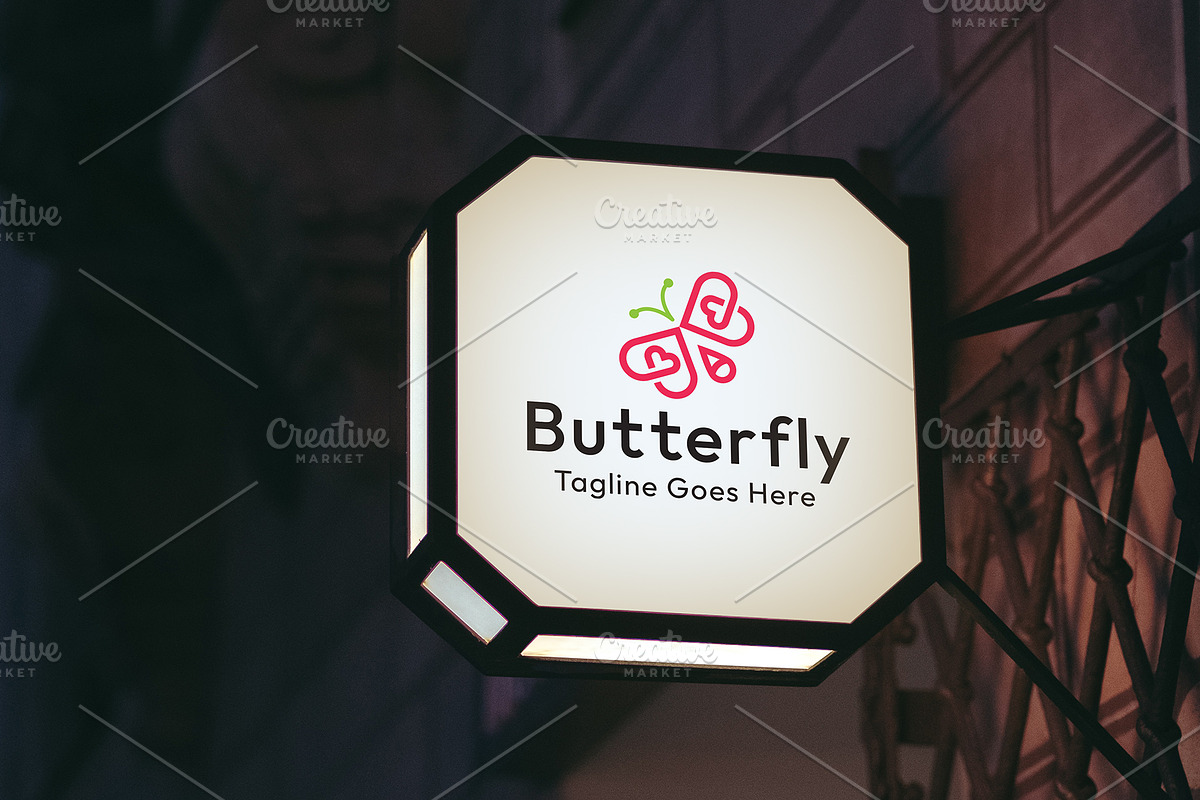 Butterfly Logo Template, a Branding & Logo Template by Logo Lab (Photo 3 of 4)