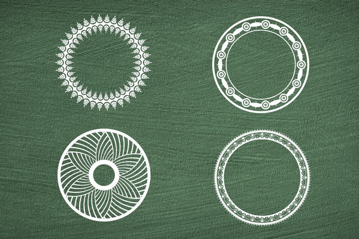 40 Circular Shapes - Vector - Vol. 3 preview 4