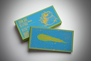 Colorful Designer Business Card