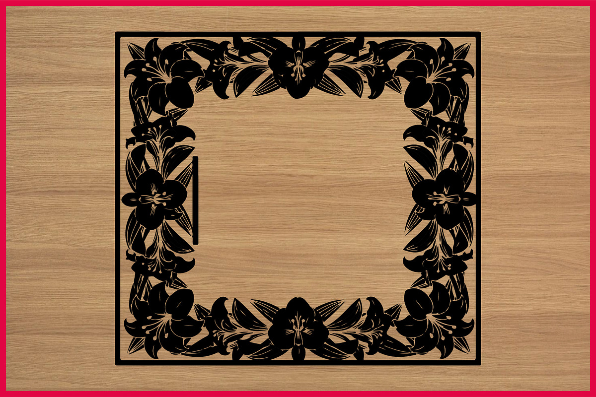 50 Elegant Floral Frame Bundle, an Illustration by BIPLOB EXPERT (Photo 3 of 4)
