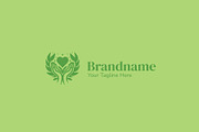 Healing Hands Logo Design Template, a Branding & Logo Template by Lucrative Studio (Thumbnail 3 of 6)