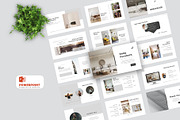 Daisy Furniture Powerpoint, a Presentation Template by Glowin_studio (Thumbnail 1 of 4)