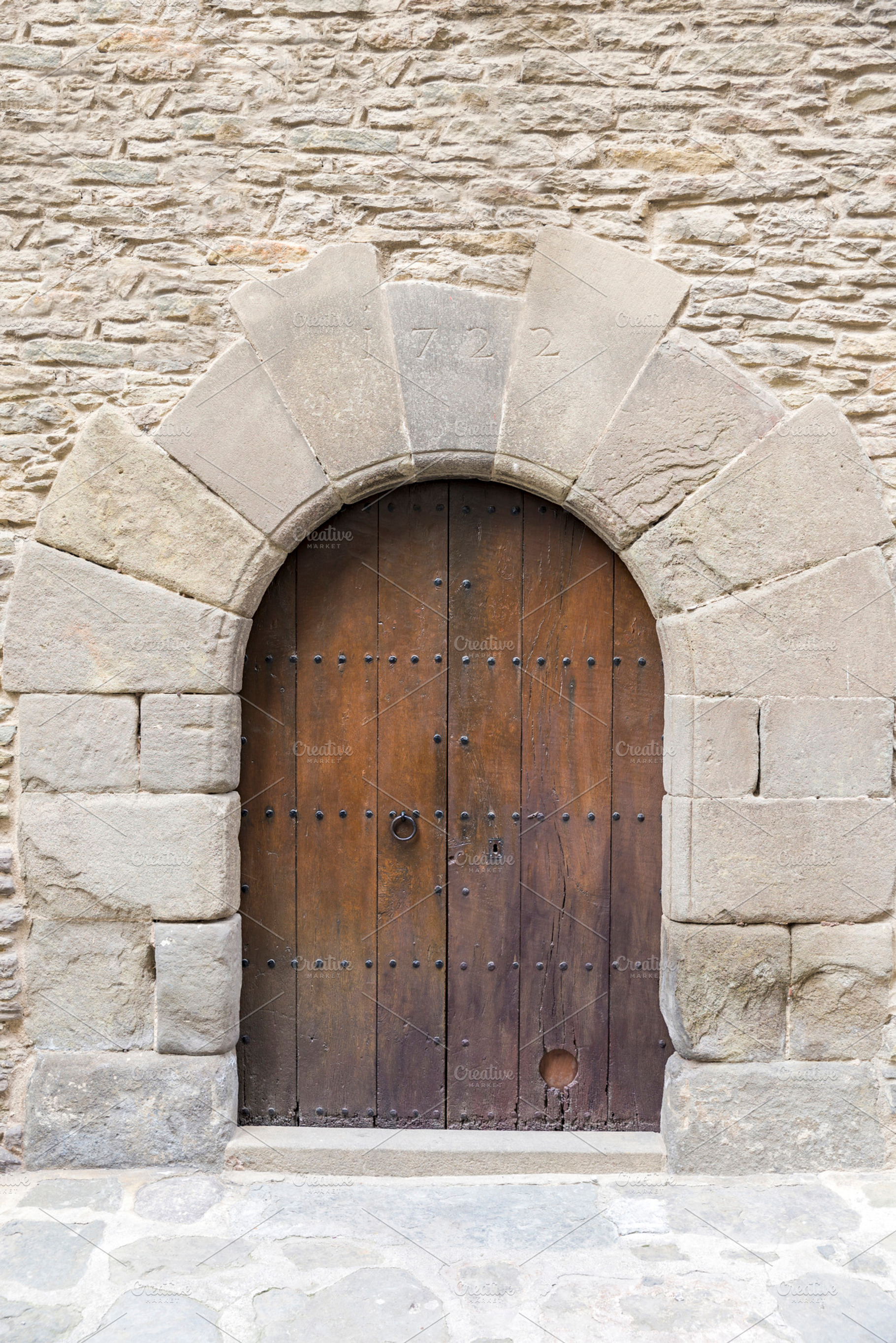 Old wooden door containing ancient, antique, and architecture, an Architecture Photo by Arnaufoto