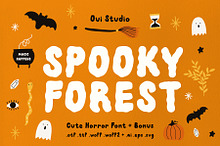 Spooky Forest Font + Bonus