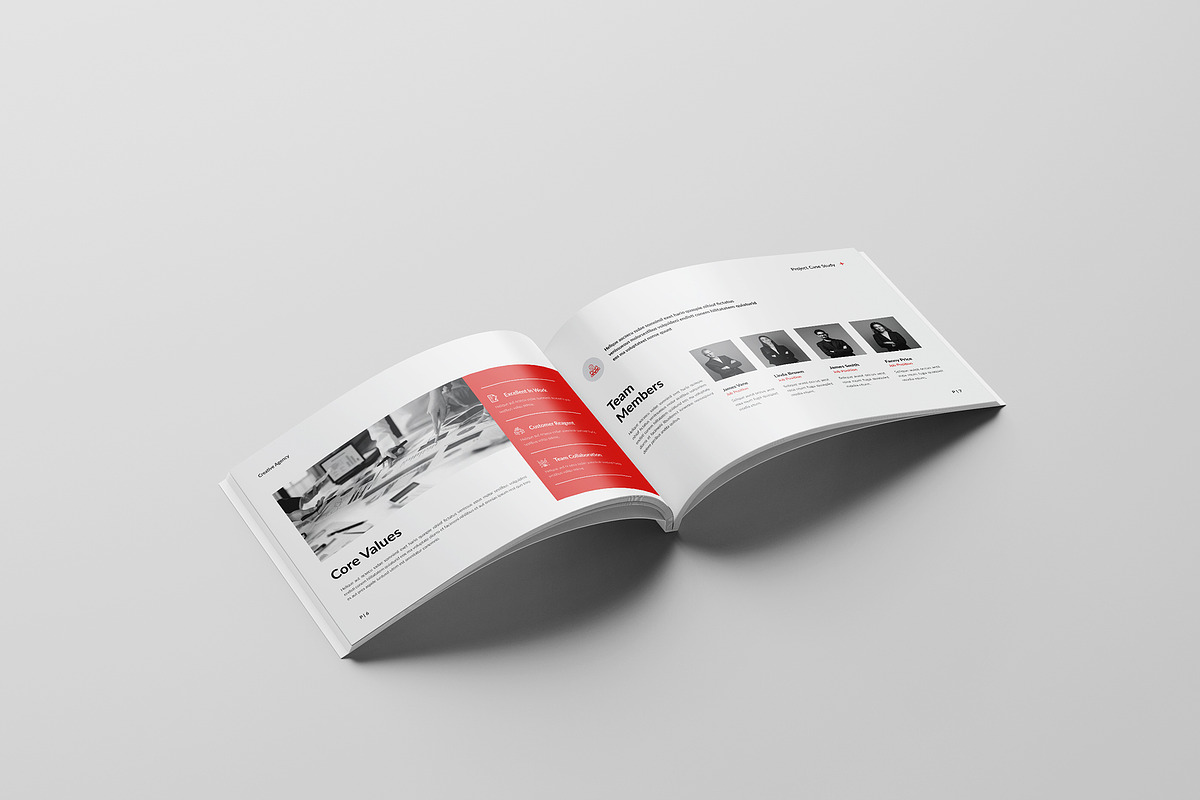 Case Study Brochure Template preview 4