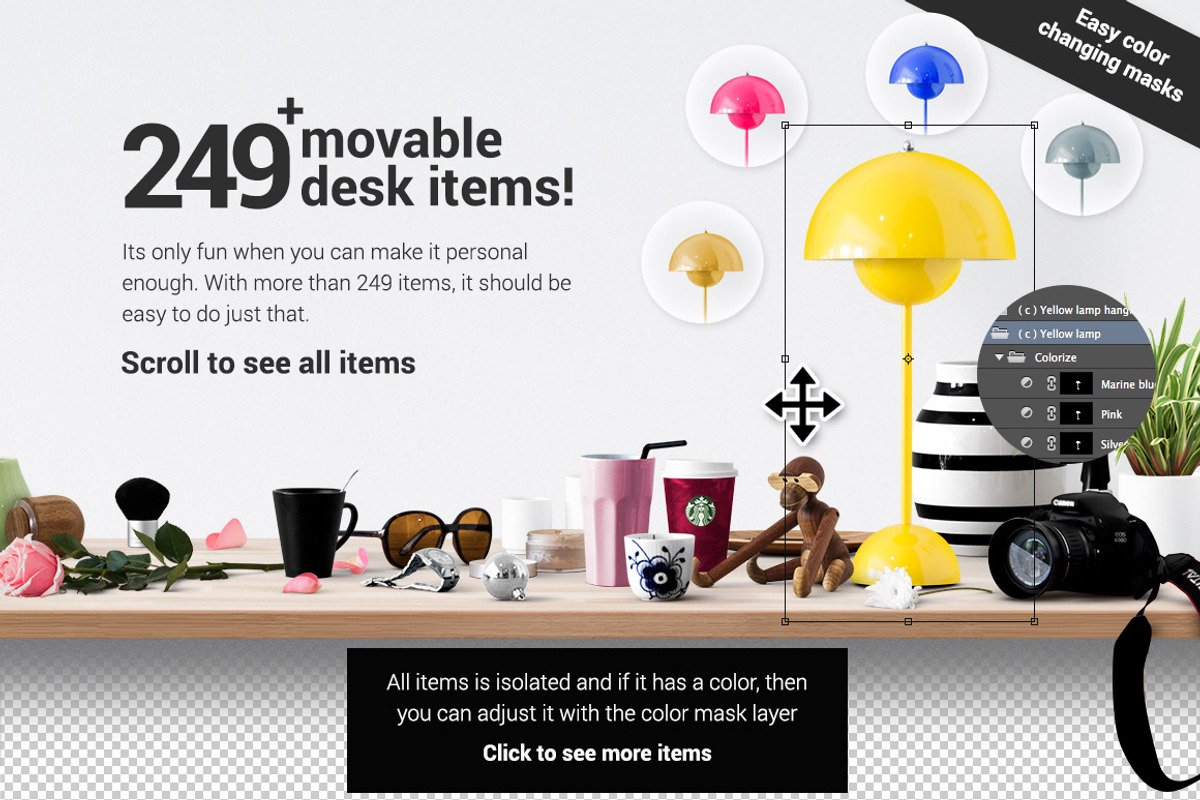 Mockup Scene Creator - Desk edition, a Books & Magazine Mockup by Canvy (formerly Place.to) (Photo 4 of 6)