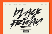Fake Plastic | Handpainted Brush, a Handwritten Font by Ardana Creative (Thumbnail 5 of 14)