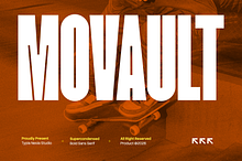 Movault – Bold Super Condensed Sans