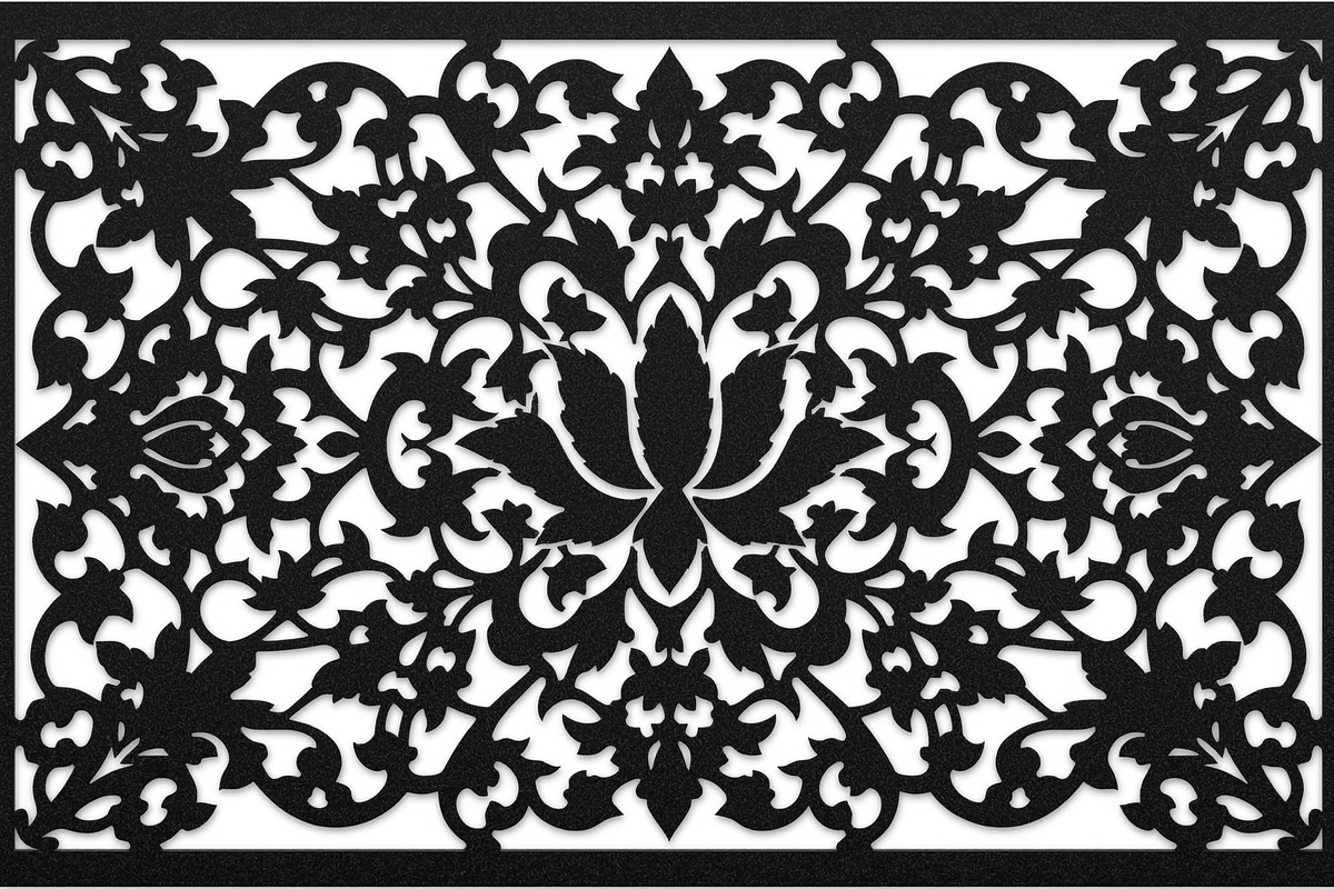 Elegant Floral Border Vector Design., an Illustration by Amazin_art (Photo 19 of 19)