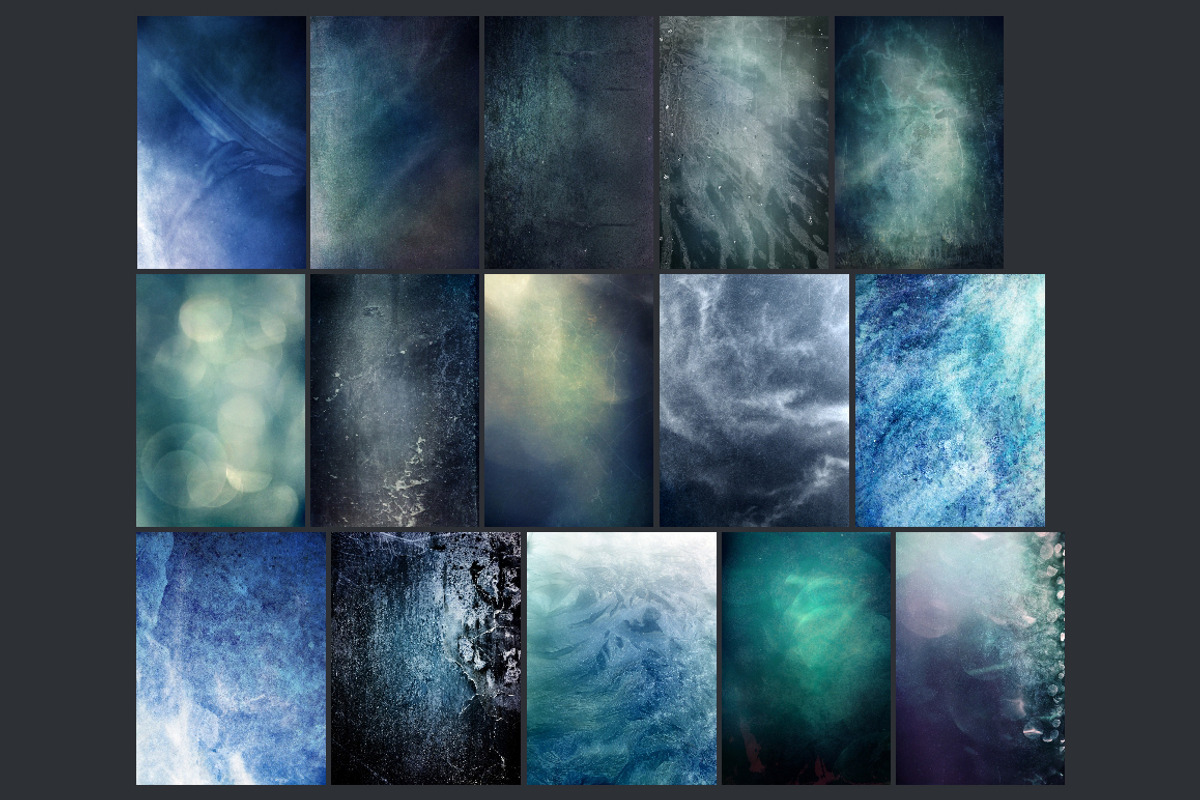 30 Textures - Cold Blue 2 preview 3