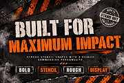 Black Barricade, a Slab Serif Font by Wow Magic (Thumbnail 3 of 5)