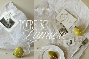 Poire de Lumière Stationery Mockups, a Product Mockup by Muse Mockups